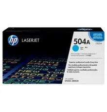 Картридж HP CLJ  504A cyan /CM3530/ CP3525 series (CE251A)