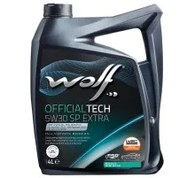 Моторна олива Wolf OFFICIALTECH 5W30 C3 SP EXTRA 4л (1049359)