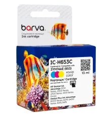 Картридж Barva HP 653 color/3YM74AE, 13 мл (IC-H653C)