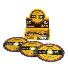 Круг відрізний DeWALT ELITE EXTREME, 190х30х24, кут заточування 18 гр., 10 шт. (DT10402_10)