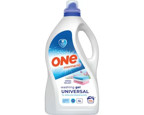 Гель для прання One Moment Universal Spring Melody 4 л (4820096036877)