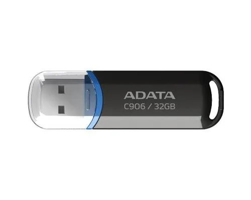 USB флеш накопичувач ADATA 32GB C906 Black USB 2.0 (AC906-32G-RBK)