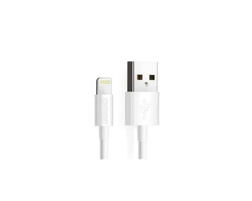 Дата кабель USB 2.0 AM to Lightning 1.8m 2.1A MFI White Choetech (IP0027-WH)
