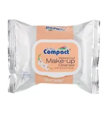 Вологі серветки Ultra Compact Waterproof Make-up Cleanser для зняття макіяжу 25 шт. (8697420534592)