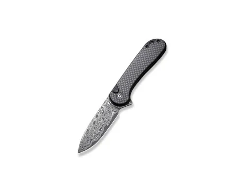 Ніж Civivi Button Lock Elementum II Damascus Carbon (C18062PB-DS1)
