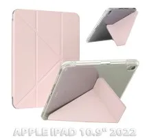Чохол до планшета BeCover Ultra Slim Origami Transparent Apple iPad 10.9" 2022/24/11" 2025 Pink (712940)