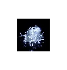 Гірлянда Voltronic 100 LED Діод White, 10 м., 8 режимів, прозора (Garl-100LED-10mW)