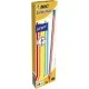 Олівець графітний Bic Evolution Stripes HB, з гумкою (bc8960342)