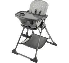 Стілець для годування Kinderkraft Foldee Grey (5902533922437)