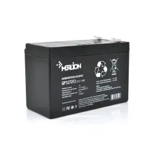 Батарея до ДБЖ Merlion 12V-7.2Ah black (GP1272F2B)