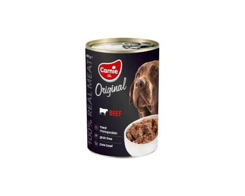 Консерви для собак Carnie Original Mono Protein Яловичина 400 г (4820255193182)