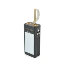 Батарея універсальна ACL 30000mAh, LIGHTER, Type-C + Lighting, Black (PW-85B)