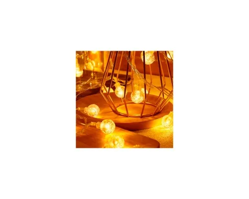 Гірлянда Voltronic Кульки прозорі, 80 шт, 10 м., прозора, 220V (GarlBall-10mTr)