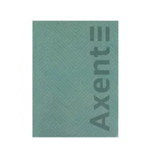 Книга записна Axent A4 Pattern, 96 аркушів клітинка, бірюзовий (8425-3-A)