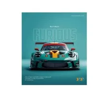 Зошит Школярик Cars posters 60 аркушів клітинка (060-3572K)