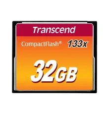 Карта пам'яті Transcend 32Gb Compact Flash 133x (TS32GCF133)