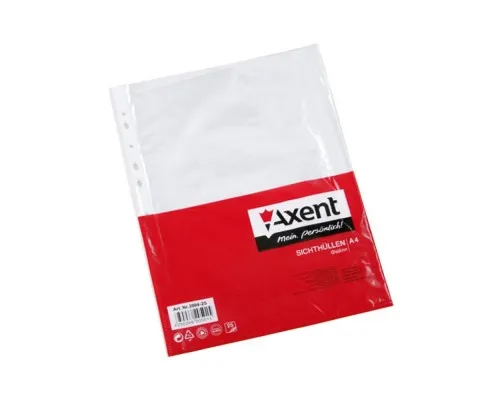 Файл Axent А4+ Glossy, 30 мкм (100 шт.) (2007-00-А)
