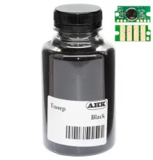 Тонер Xerox Phaser 6510, 135г, Black +chip AHK (3203666)