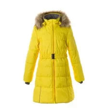 Пальто дитяче Huppa YACARANDA 12030030 жовтий 140 (4741632039315)