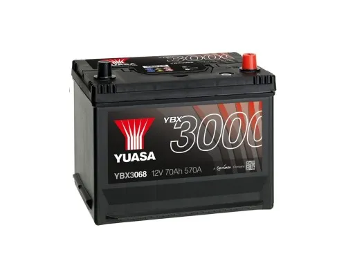 Акумулятор автомобільний Yuasa 12V 72Ah SMF Battery (YBX3068)