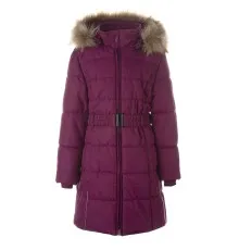 Пальто дитяче Huppa YACARANDA 12030030 бордовий 140 (4741468682891)