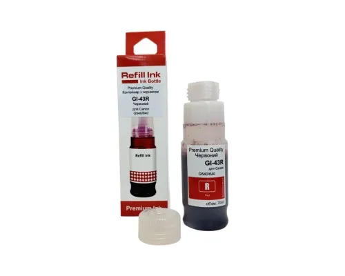 Чорнило Premium Quality Canon GI-43 70мл Red 4716C001 (70264931)