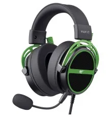 Навушники Havit HV-H2030E Black/Green (6939119067076)