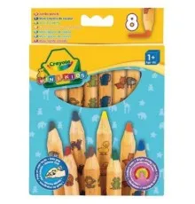 Олівці кольорові Crayola Mini Kids Мої перші олівці, 8 шт (3678)