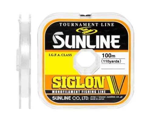 Волосінь Sunline Siglon V 100м #1.5/0.205мм 4кг (1658.05.00)