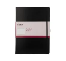 Блокнот Axent Partner Grand, 210х295, 100 арк, кліт, чорний (8203-01-A)