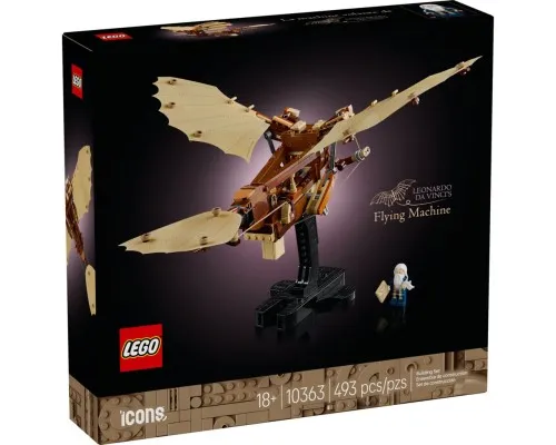 Конструктор LEGO Icons Літальний апарат Леонардо да Вінчі (10363)