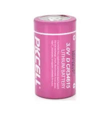 Батарейка CR34615 (size D), 3.0V 12000mah, Lithium, OEM PkCell (CR34615)