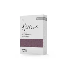 Тростина для кларнета D'Addario Organic Reserve Classic Bb Clarinet #3.0 - 10 Box (ODCT1030)