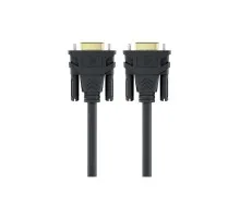 Кабель мультимедійний VGA M to VGA M 1.0m 1080p60Hz black HP (HP_DHC-VG100-1M)