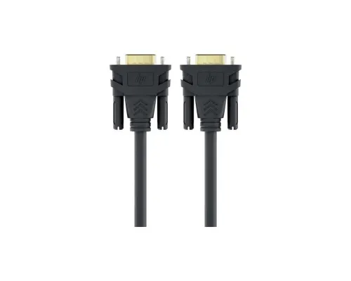 Кабель мультимедійний VGA M to VGA M 1.0m 1080p60Hz black HP (HP_DHC-VG100-1M)