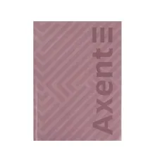 Книга записна Axent A4 Pattern, 96 аркушів клітинка, рожевий (8425-4-A)