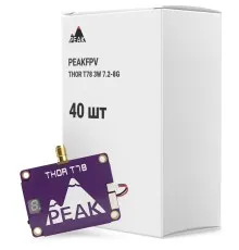 Відеопередавач (VTX) Peakfpv THOR T78 3W 7.2-8G упаковка 40 шт. (T78BOX40)