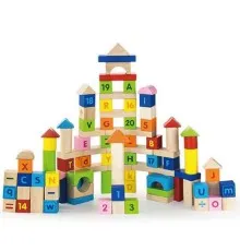 Кубики Viga Toys Кубики Алфавит и числа (50288)