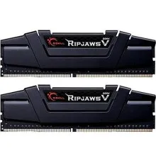 Модуль пам'яті для комп'ютера DDR4 16GB (2x8GB) 3200 MHz Ripjaws V G.Skill (F4-3200C16D-16GVKB)