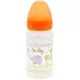 Пляшечка для годування Baby Team з широким горлом 6+, 250 мл (1002_оранжевый)