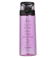 Пляшка для води Ardesto Big Things 700 мл Pink (AR2206PR)
