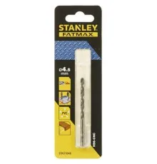 Свердло Stanley по металу Fat Max, HSS-CNC, d=4.5 мм, L=80 x47 мм (STA51048)