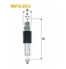 Фільтр паливний Wixfiltron WF8303
