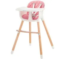 Стілець для годування Kinderkraft Sienna Pink (5902533915132)