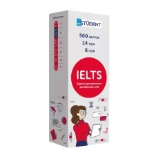 Навчальний набір English Student Картки для вивчення англійської мови IELTS, українська (59123282)