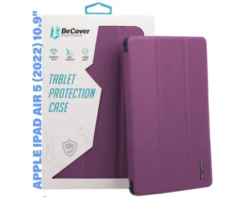 Чохол до планшета BeCover Smart Case Apple iPad Air 5 (2022) 10.9" Purple (710774)