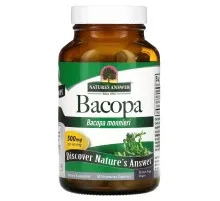 Трави Nature's Answer Бакопа, 500 мг, Bacopa, 90 вегетаріанських капсул (NTA-16360)