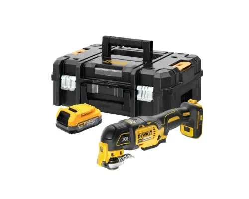Реноватор DeWALT 18В PowerStack 1.7Ah, 20000 кол/хв, TSTAK (DCS356E1T)