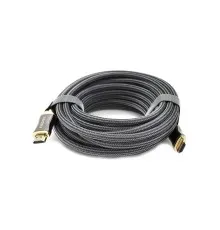 Кабель мультимедійний HDMI to HDMI 15.0m v2,0, OD-8.0mm 2K * 4K VEGGIEG (YT-HDMI(M)/(M)HX-15)