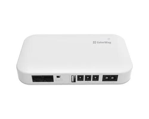 Пристрій безперебійного живлення ColorWay CW-PB100LI3WT 10000mAh 21W (CW-PB100LI3WT)